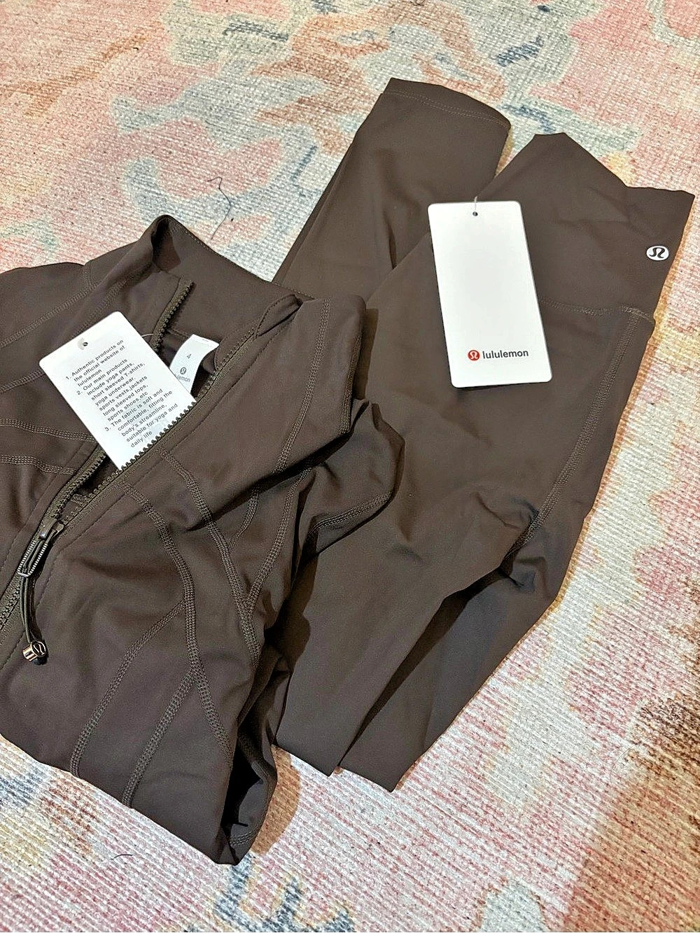 lululemon Brown Athletic Vest Size 4 NWT